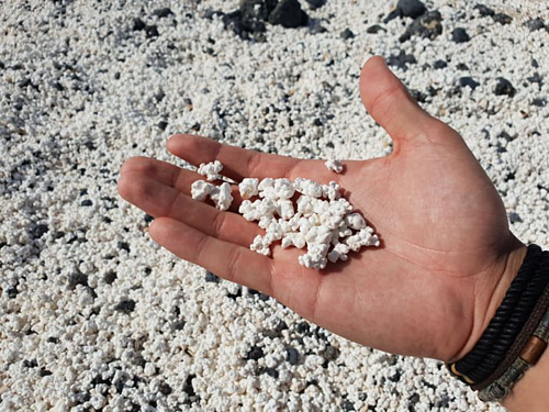 Đến bãi biển này là tôi thấy đói, một du khách hài hước bình luận. Ảnh: Odd.