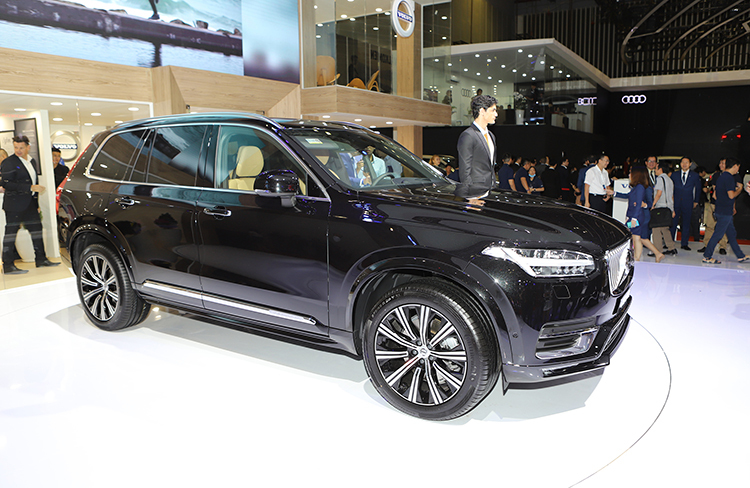 Volvo XC90 tại Vietnam Motor Show 2019. Ảnh: Lương Dũng
