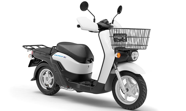 Benly E với ngoại hình độc đáo, chỉ chở một người và dùng động cơ điện. Ảnh: Honda