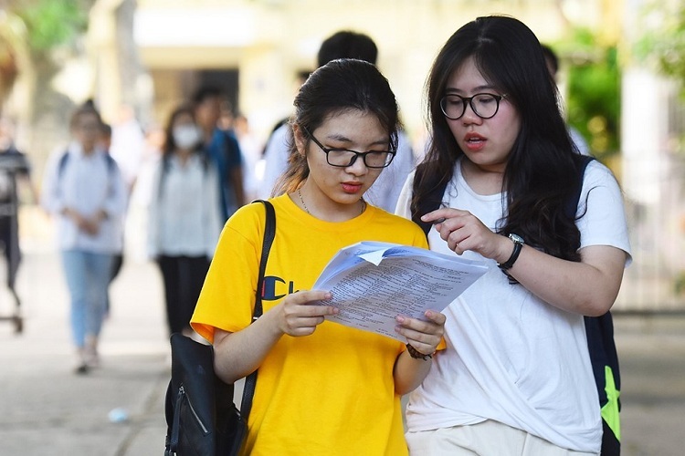 Thí sinh dự thi THPT Quốc gia 2019. Ảnh: Ngọc Thành