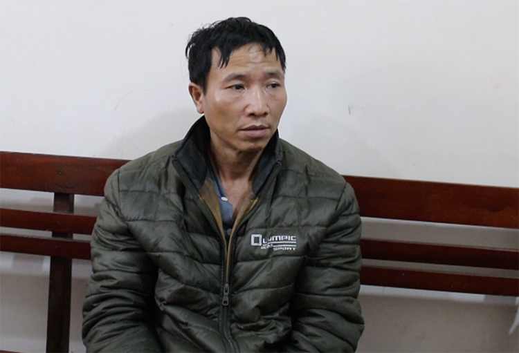 Nghi can Hoàng Văn Sâm. Ảnh: Kế Kiên.