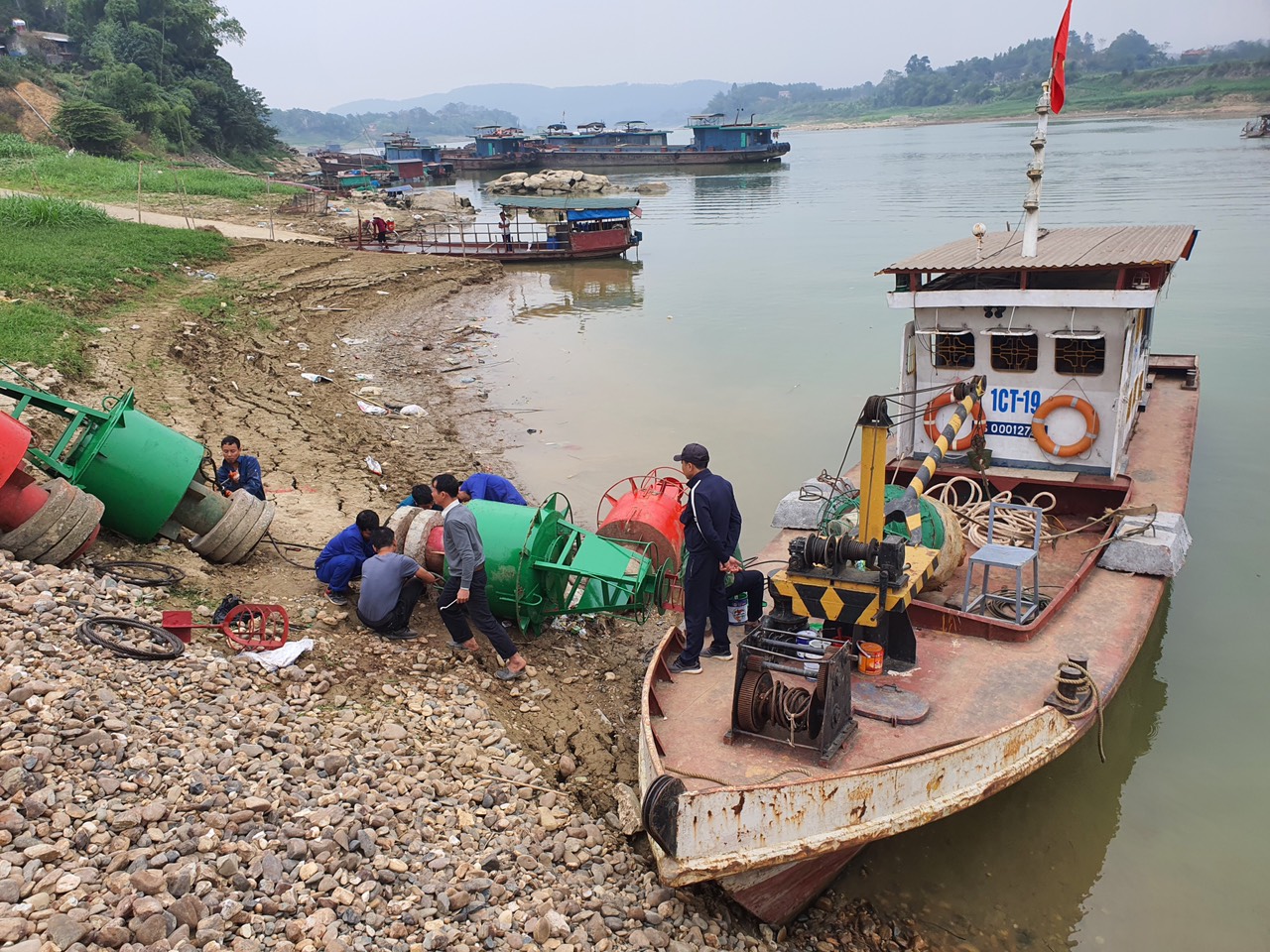 Chuyển một phần tuyến đường thủy sông Cầu Xe - Mía cho địa phương quản lý - Ảnh 1.
