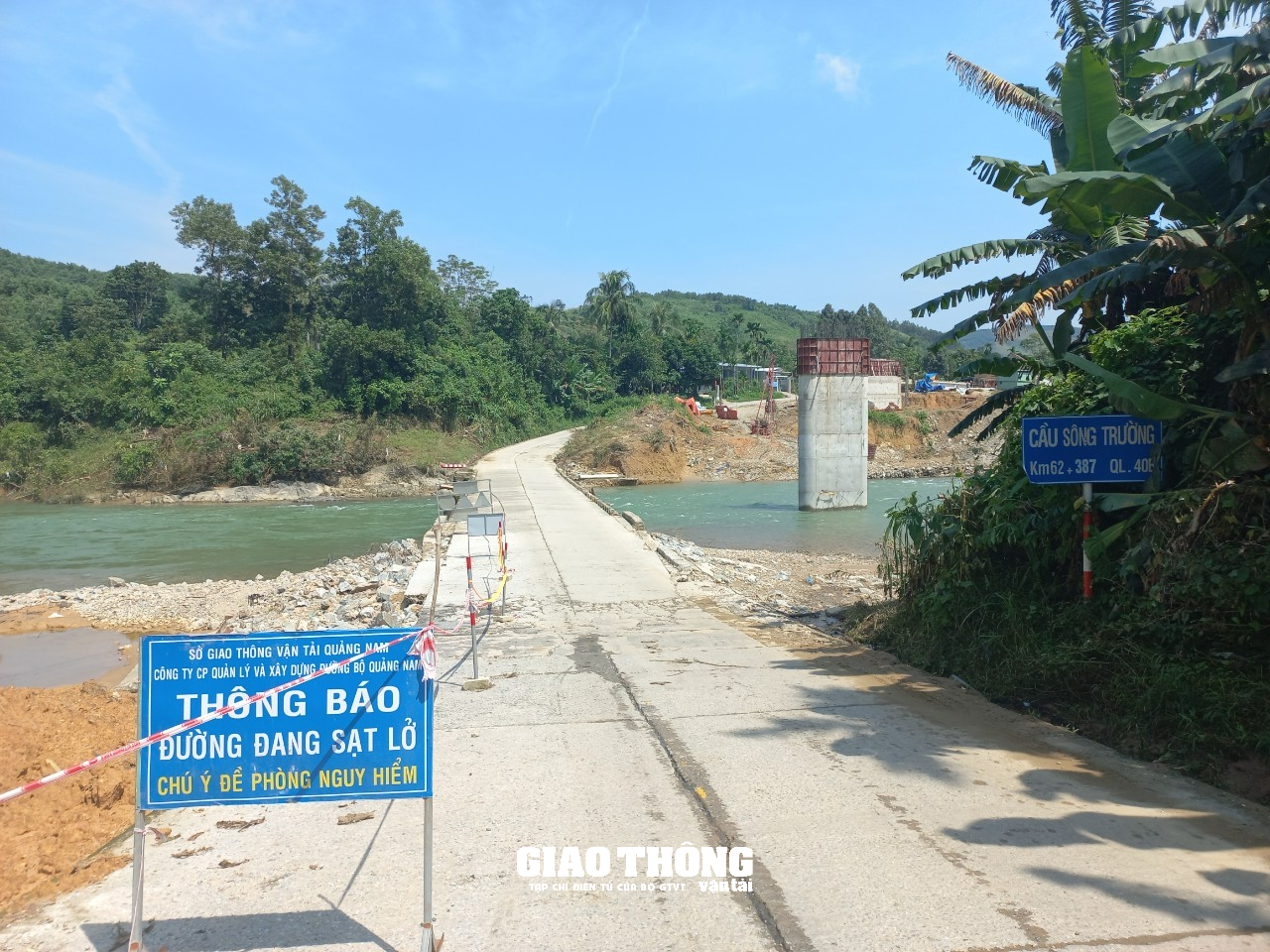 Nhà thầu tăng tốc, tăng ca thi công, bù tiến độ sau mưa lũ - Ảnh 4.