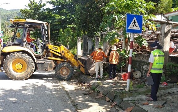 Cận cảnh: Bảo vệ hành lang an toàn đường Hồ Chí Minh qua Quảng Nam - Ảnh 3.