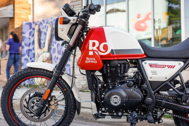 Royal Enfield Scram 411 - Mẫu xe chạy đa địa hình dáng cổ điển - Ảnh 5.