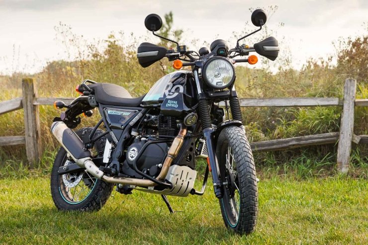 Royal Enfield Scram 411 - Mẫu xe chạy đa địa hình dáng cổ điển - Ảnh 4.