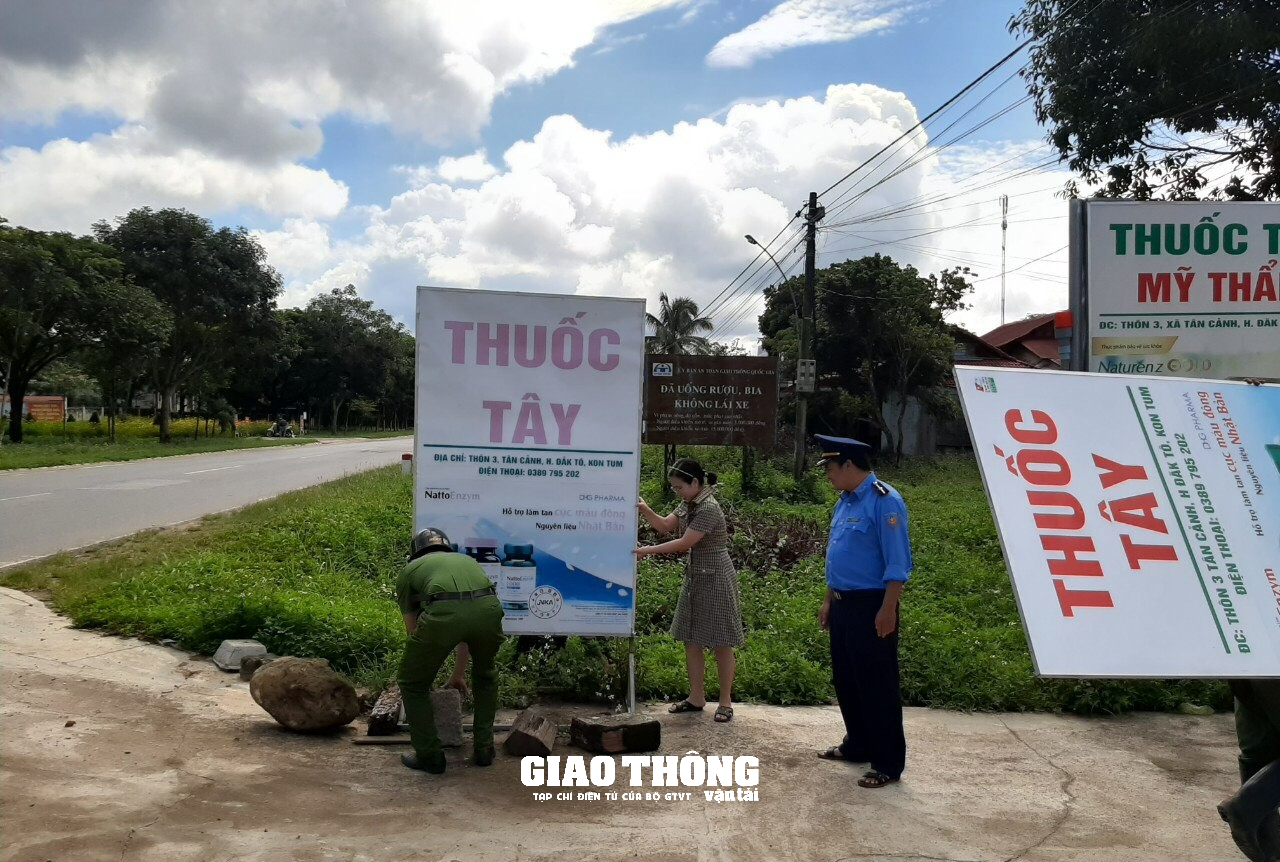 Tái diễn lấn chiếm hành lang an toàn đường bộ ở Gia Lai, Kon Tum và Quảng Nam - Ảnh 5.