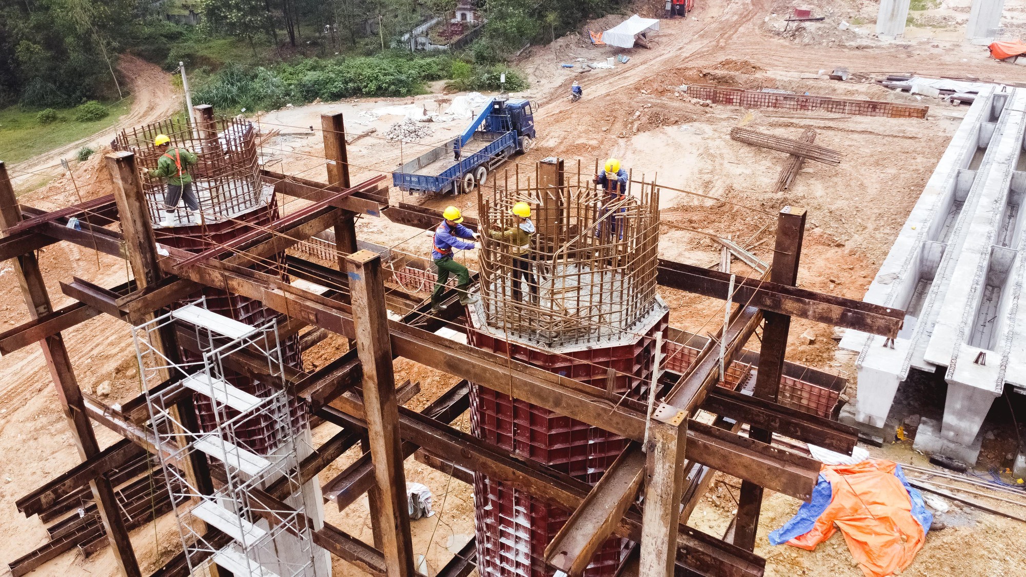 Kể chuyện Tết công trường - Ảnh 1. Kể chuyện Tết công trường - Ảnh 1.