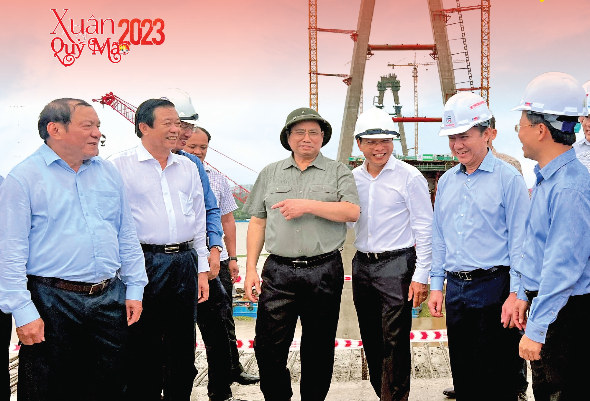 Xuân trên đại công trường cao tốc Bắc - Nam - Ảnh 1.