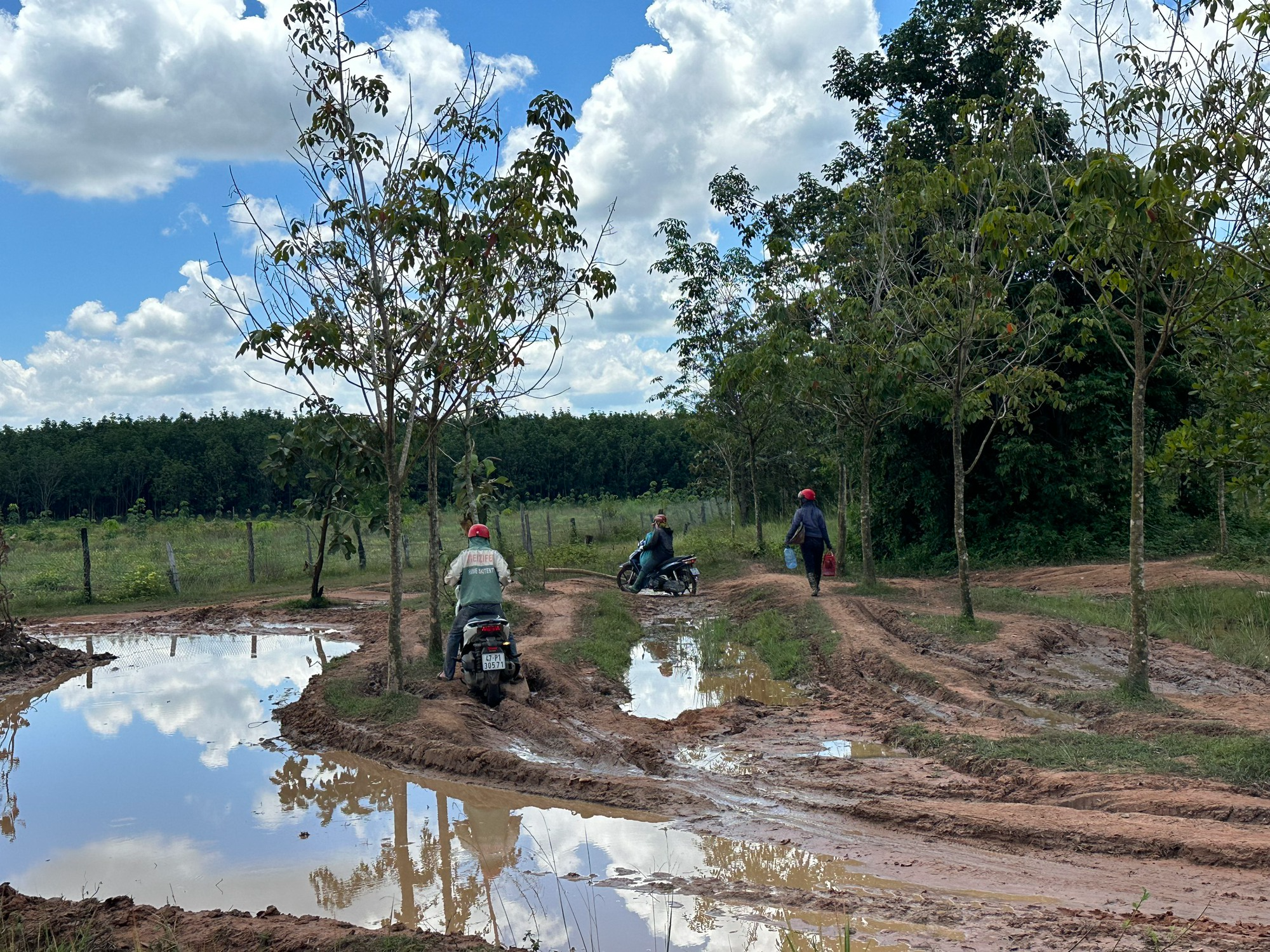 Đường liên xã ở Đắk Lắk xuống cấp trầm trọng: Làm khổ người dân - Ảnh 7.