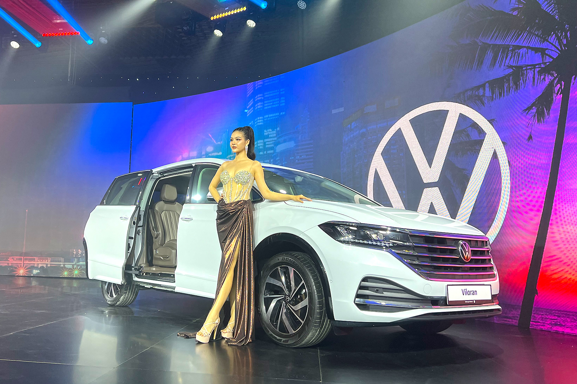 Ngoại thất Volkswagen Vilora mang đậm phong cách châu Âu.