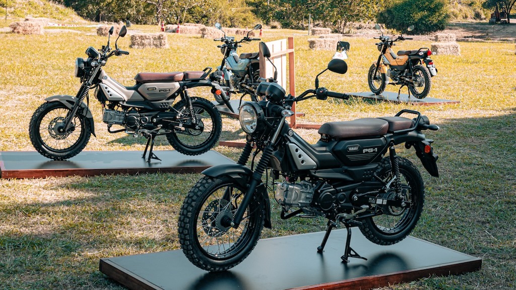 Mẫu xe Yamaha PG-1 dành cho giới trẻ lần đầu ra mắt.