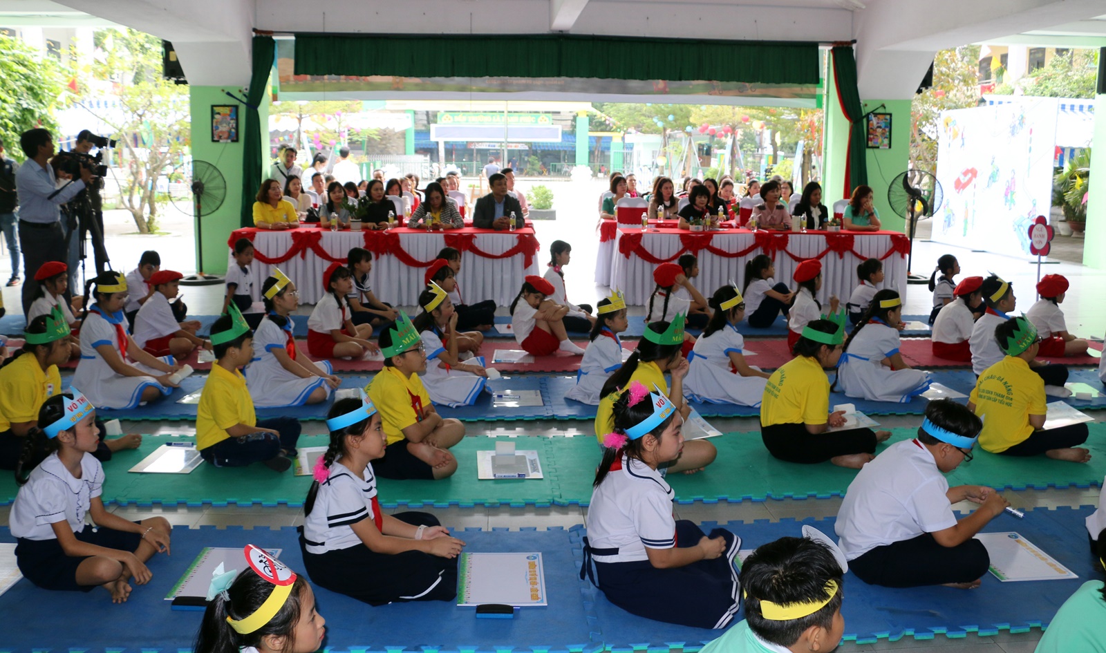 Đà Nẵng: Sôi nổi cuộc thi tham gia giao thông an toàn cấp tiểu học - Ảnh 2.