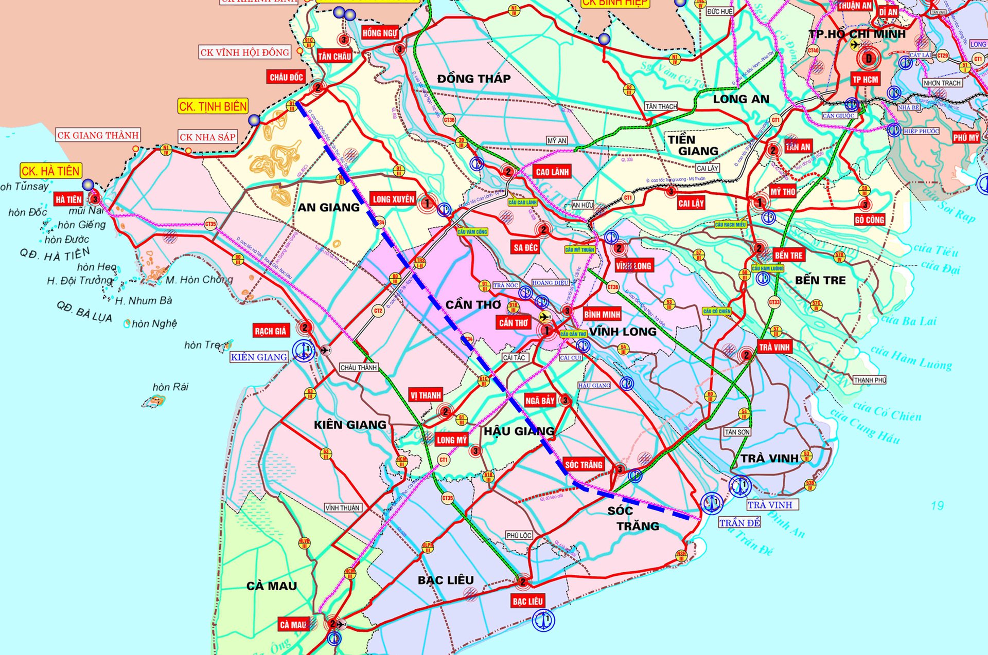 Nỗ lực để đồng bằng sông Cửu Long có 500 km đường cao tốc - Ảnh 1.