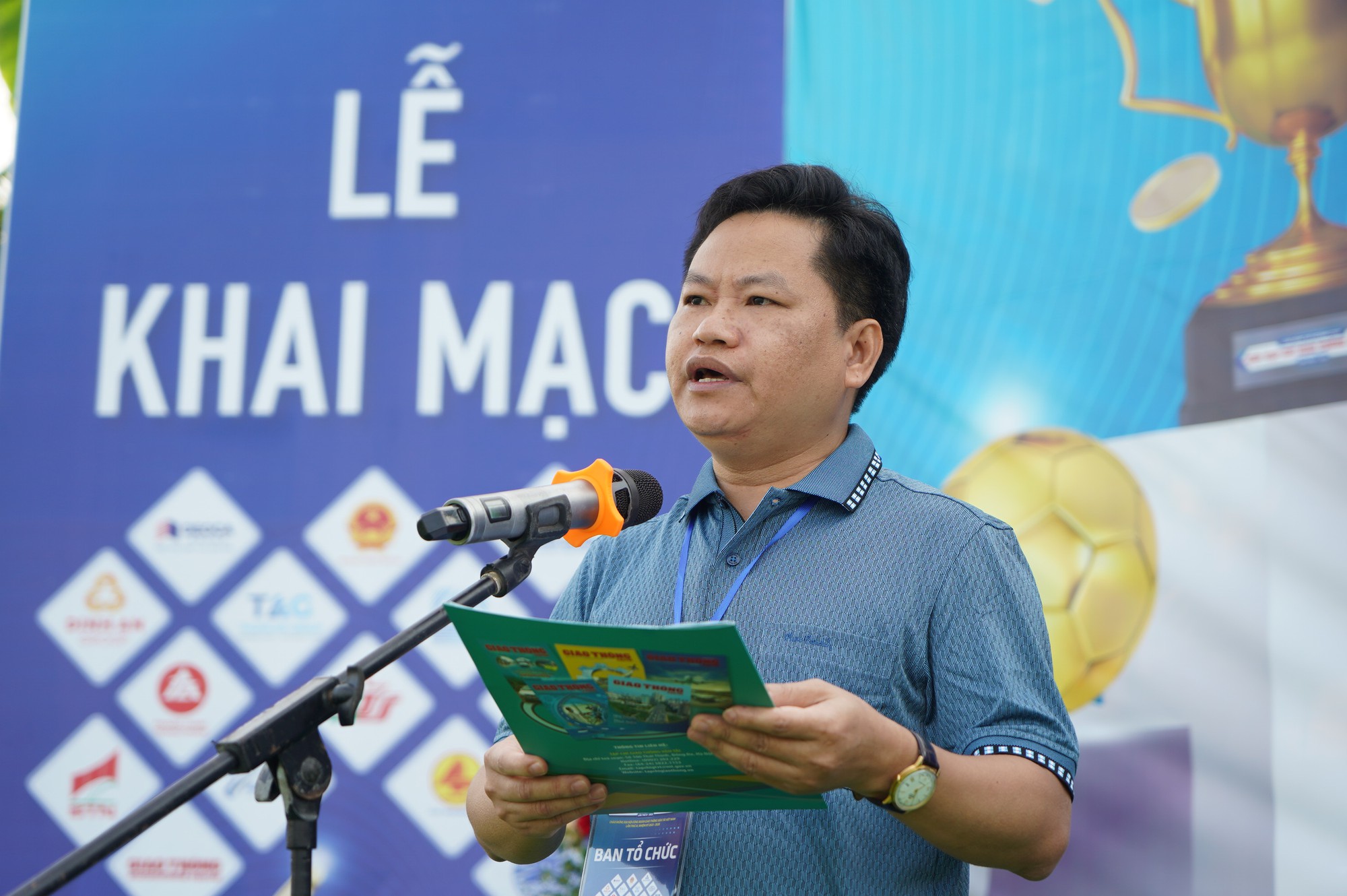 Khai mạc Giải bóng đá ngành GTVT tranh Cup Tạp chí Giao thông vận tải năm 2023 - Ảnh 3.