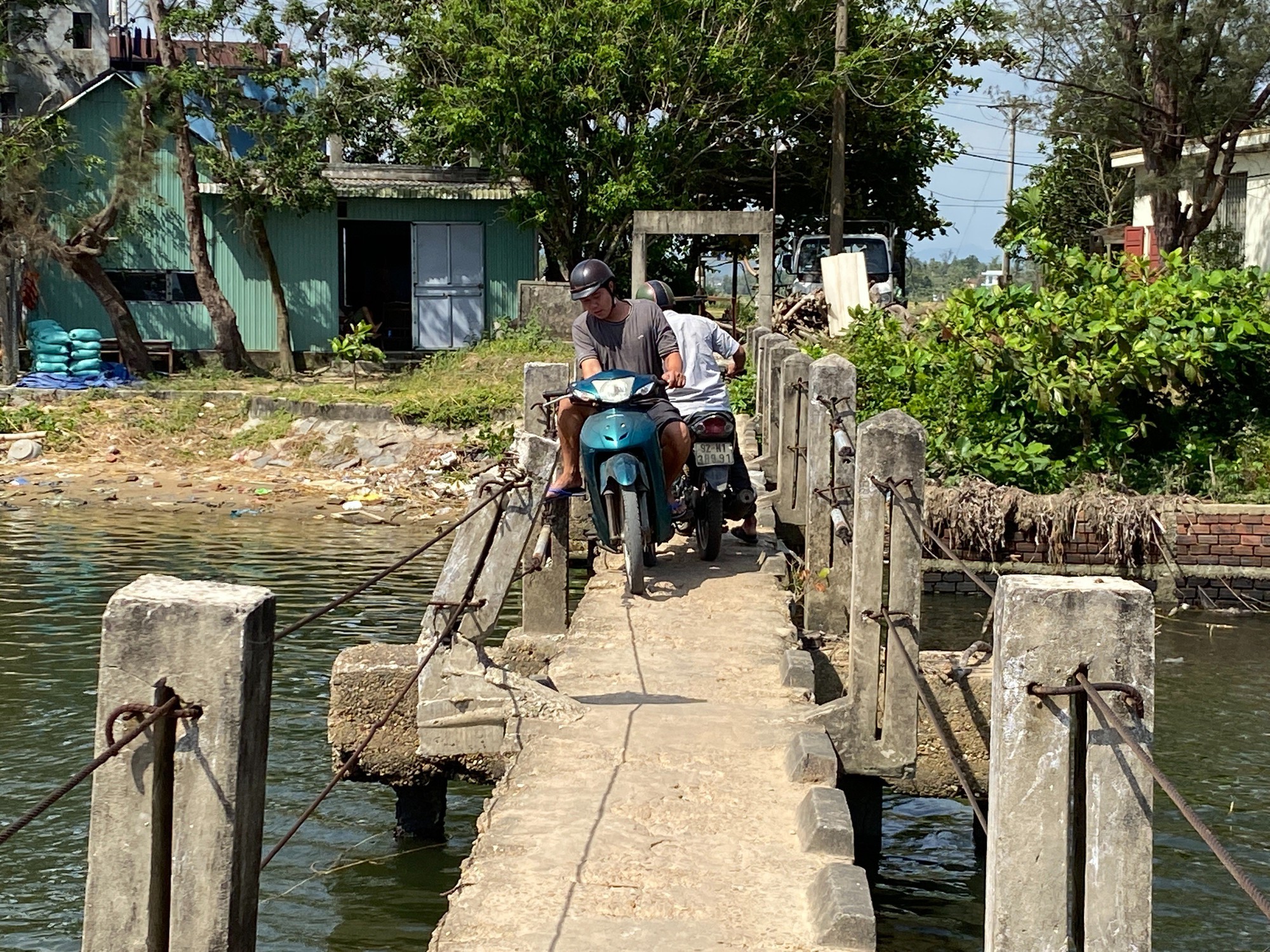 Lý do khiến cầu tiền tỷ ở Quảng Nam nhiều năm vẫn chưa hoàn thành - Ảnh 3.