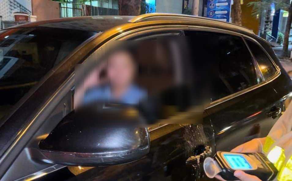 Hà Nội: Trưởng Công an phường vi phạm nồng độ cồn vượt mức kịch khung - Ảnh 1.
