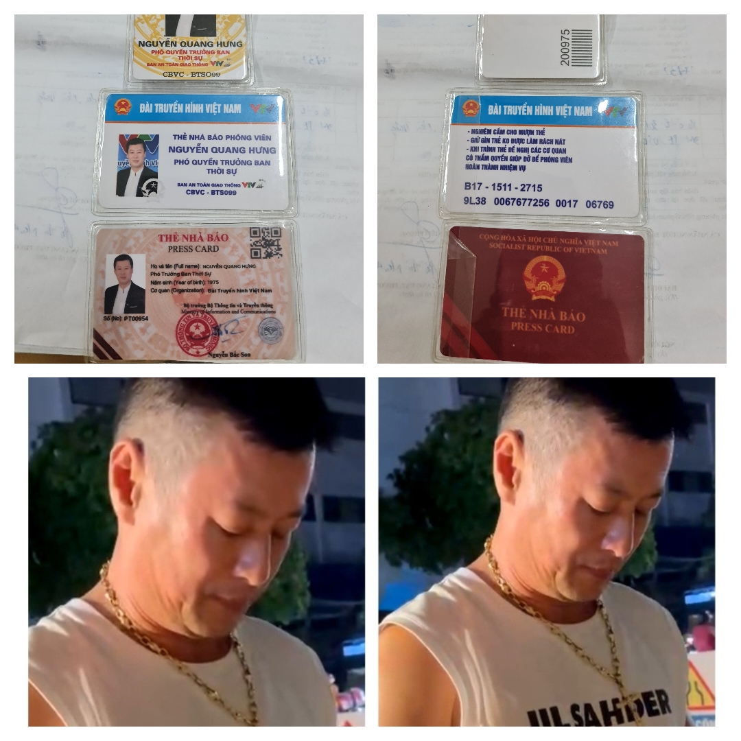Thái Nguyên: Vi phạm nồng độ cồn khủng, người đàn ông xuất trình thẻ giả, Phó trưởng Ban thời sự VTV - Ảnh 1.