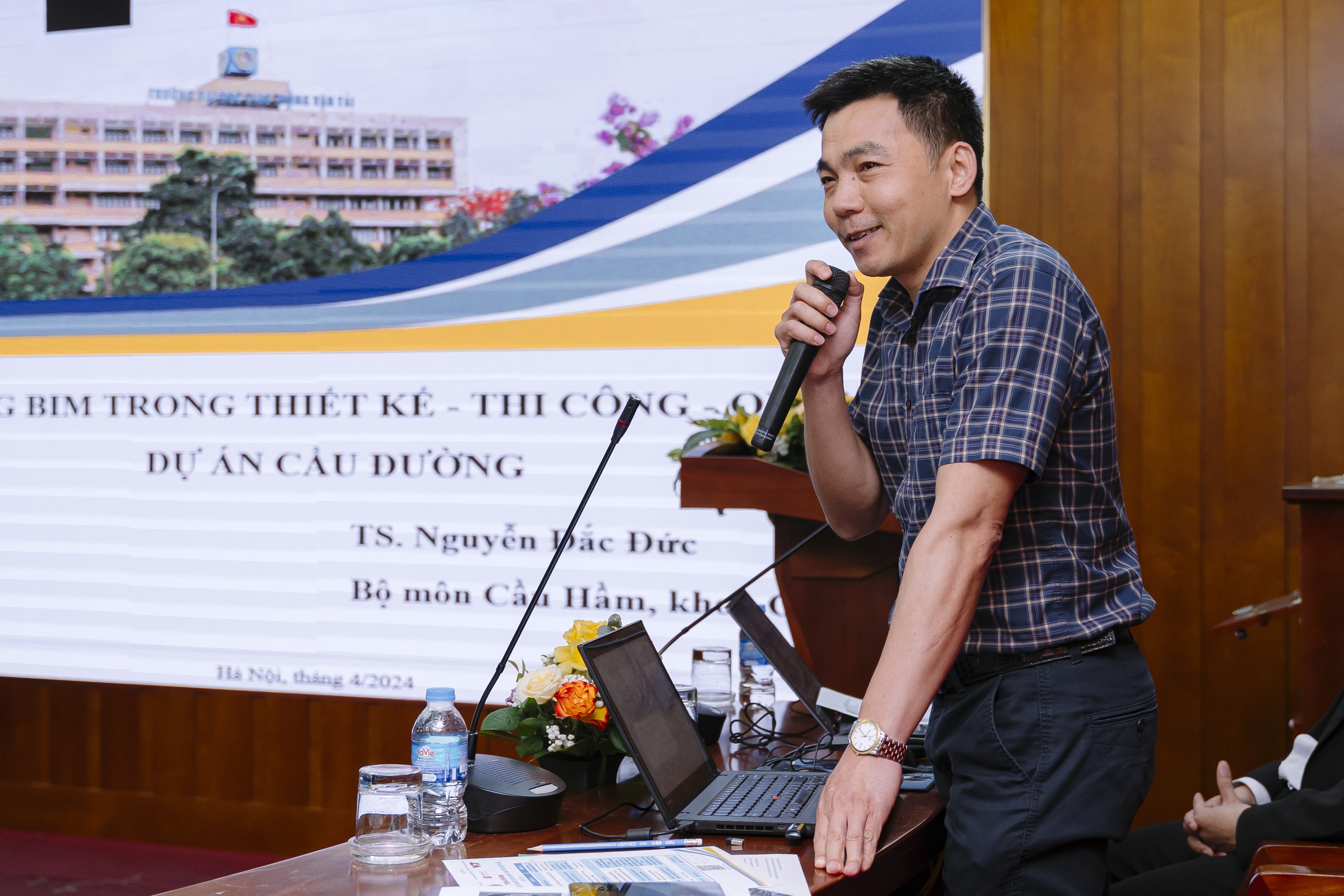 Tọa đàm Áp dụng Mô hình Thông tin công trình (BIM) cho công trình giao thông trên địa bàn TP. Hà Nội- Ảnh 3.