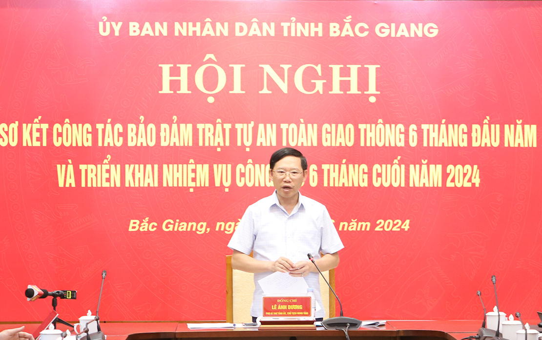 Bắc Giang: Địa phương và lực lượng chức năng chịu trách nhiệm nếu để TNGT tăng- Ảnh 1.