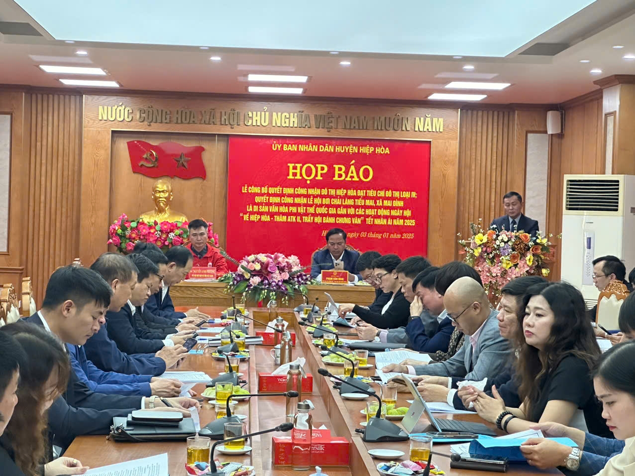 Bắc Giang: Ngày 11/1, đón nhận quyết định huyện Hiệp Hòa đạt chuẩn đô thị loại IV- Ảnh 1.