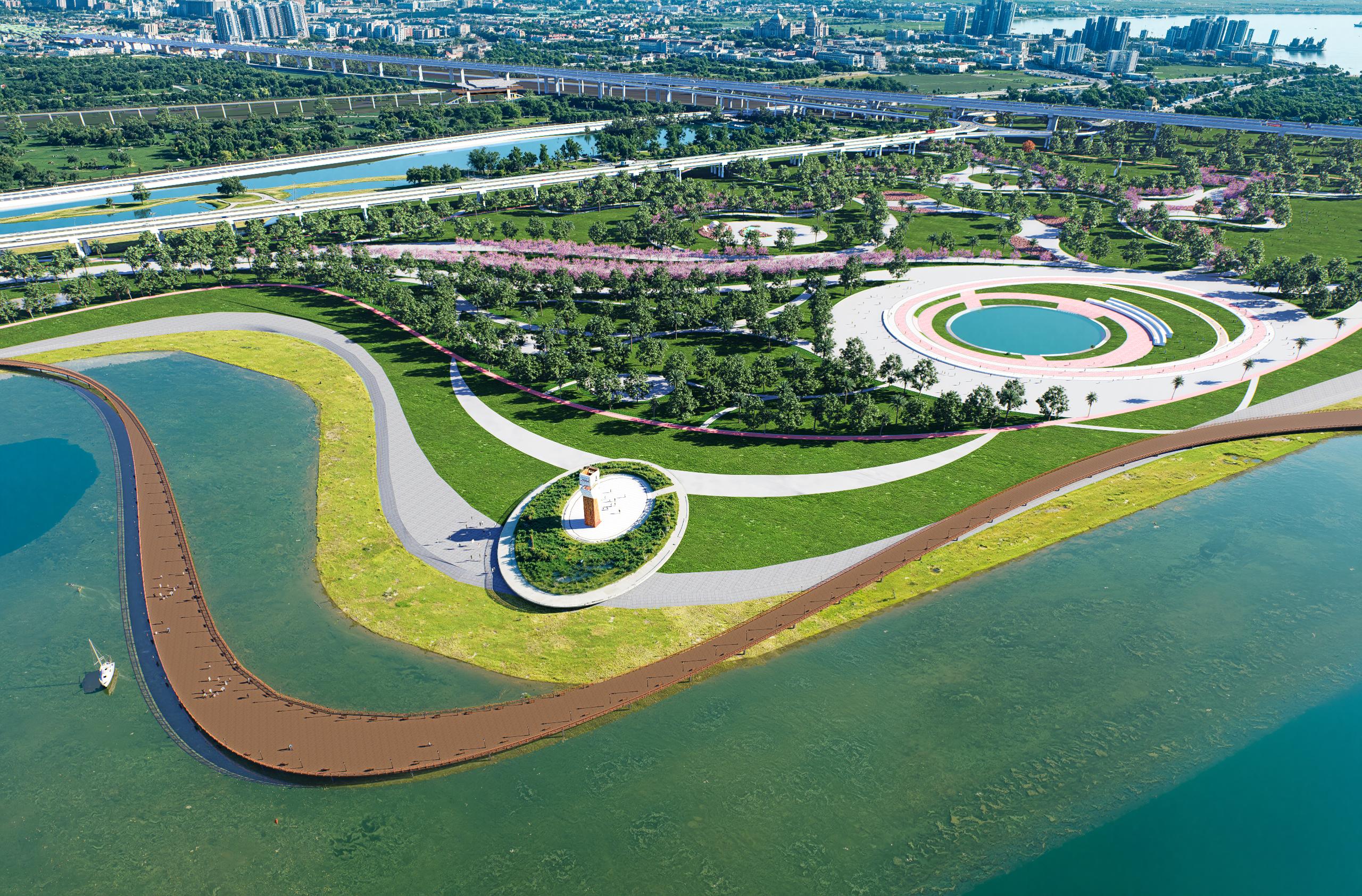 Hai phương án kết nối giao thông cho Đại lộ cảnh quan sông Hồng - Ảnh 1.