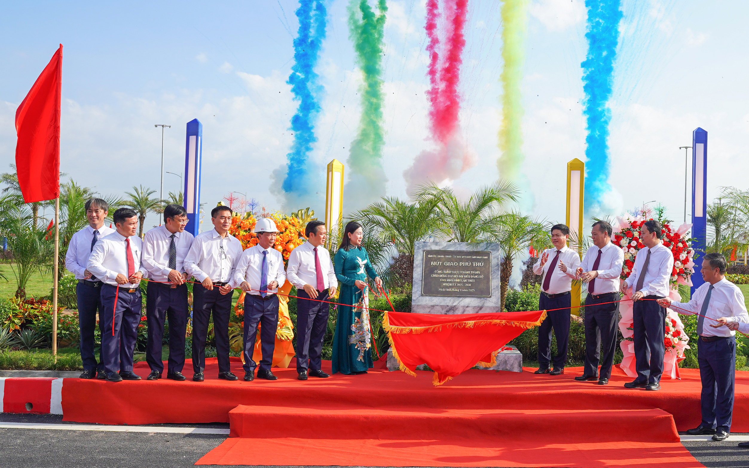 Khánh thành nút giao Phú Thứ do Vinaconex thi công - Ảnh 3.