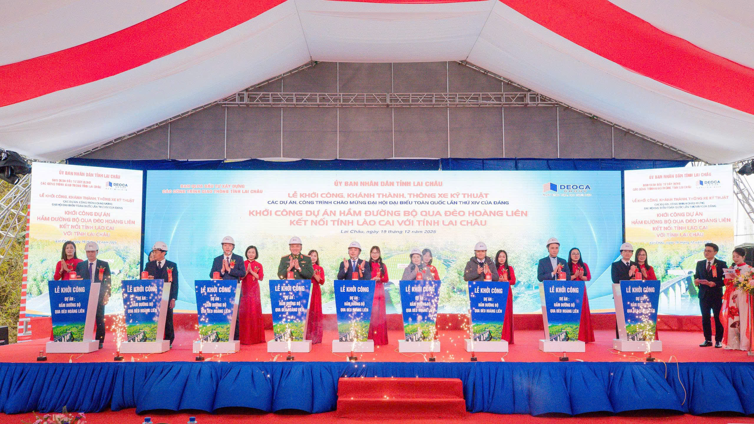 Khởi công dự án hầm Hoàng Liên hơn 3.300 tỷ đồng - Ảnh 1.