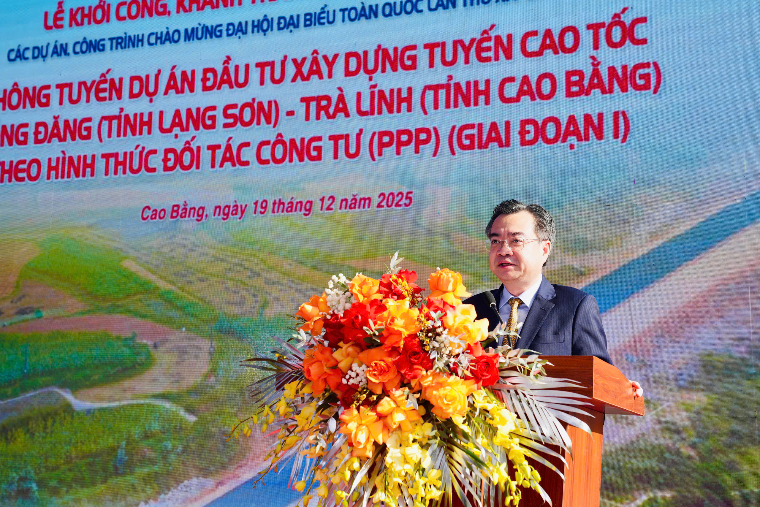 Thông tuyến dự án cao tốc Đồng Đăng – Trà Lĩnh - Ảnh 1.