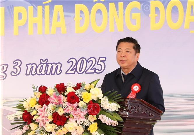 Khởi công dự án mở rộng cao tốc Cao Bồ - Mai Sơn lên 6 làn xe hoàn chỉnh - Ảnh 1.