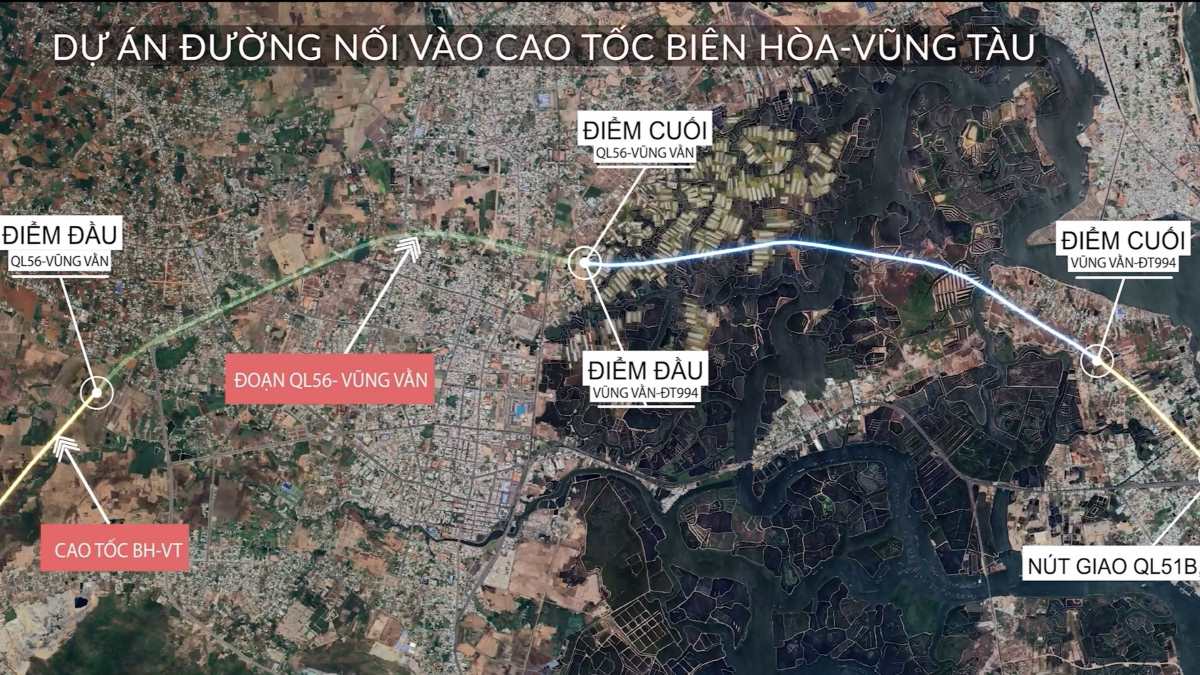 Vẫn chưa chọn được nhà thầu dự án đường nối cao tốc Biên Hòa - Vũng Tàu - Ảnh 1.