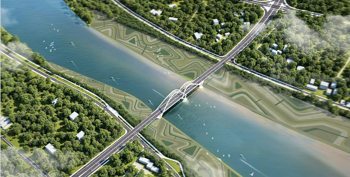 Hải Dương thu hồi hơn 17 ha đất thực hiện dự án cầu vượt sông Thái Bình - Ảnh 1. Hải Dương thu hồi hơn 17 ha đất thực hiện dự án cầu vượt sông Thái Bình - Ảnh 1.