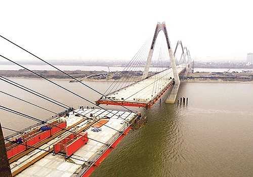 Cầu Nhật Tân nhiều công nghệ lần tiên được áp dụng tại Việt Nam - Ảnh 2.