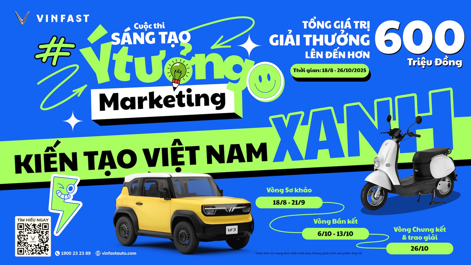 Chỉ còn 10 ngày để nộp đơn tham gia cuộc thi marketing hot nhất năm “Kiến tạo Việt Nam Xanh” - Ảnh 1.