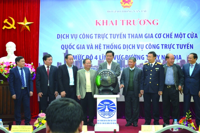 Khai trương DVC mức độ 3 và 4 lĩnh vực đường thủy 