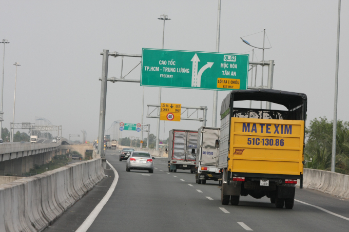 Cao toc TP HCM - Trung luong