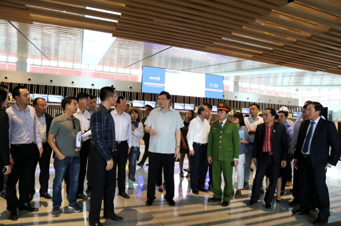 Chủ tịch UBND tỉnh QN Nguyễn Đức Long đi thị sát 3