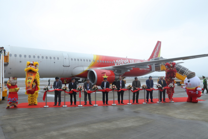 Hãng hàng không Vietjet Air khai trương đường bay 