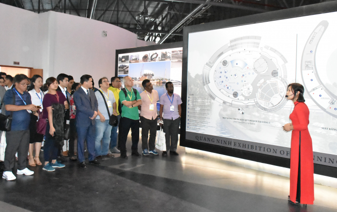 doan dai bieu EST12 khao sat Quang Ninh 1