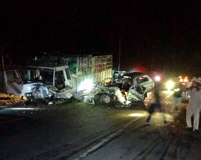 TNGT đặc biệt nghiêm trọng khiến 6 người thương vo