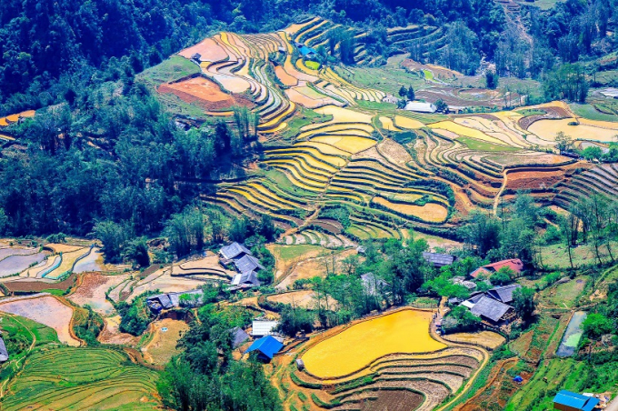 5. Thung lũng Mường Hoa mùa nước đổ