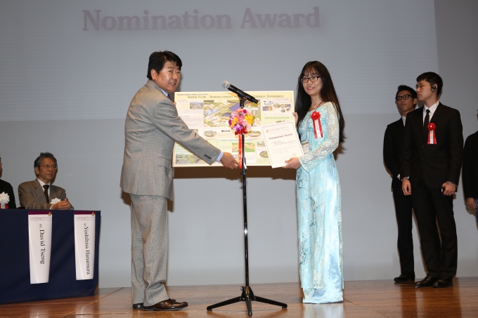 Nhóm INED-UTC nhận giải