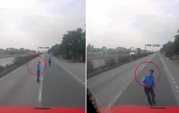 trat-tu-giao-thong-dung-giua-duong-thoi-xe-vi-pham