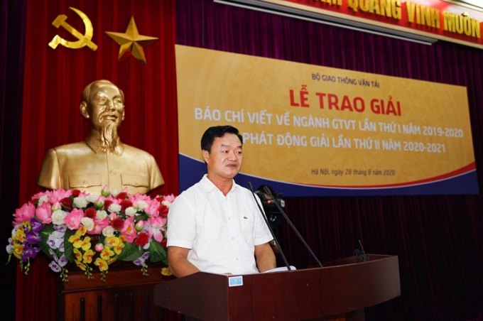 Tạp chí GTVT đoạt giải Báo chí viết về ngành GTVT lần thứ Nhất - Ảnh 1.