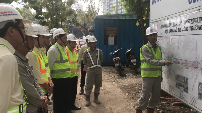 Nhuận giới thiệu biện pháp thi công tại CP1a