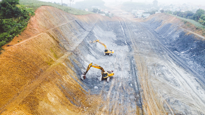 Thi công cao tốc Mai Sơn - QL45