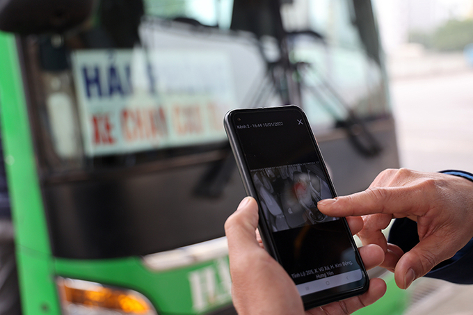 Camera giám sát trên xe đều được kiểm tra nghiêm ngặt.