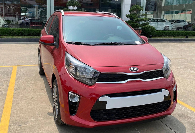 Ngoại thất của Kia Morning 2022 AT Premium trông 