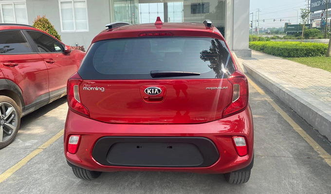 Ngoại thất của Kia Morning 2022 AT Premium trông 