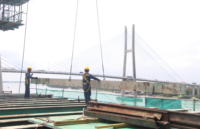 Dự án cầu Mỹ Thuận 2 dự kiến hoàn thành trong năm 2023.